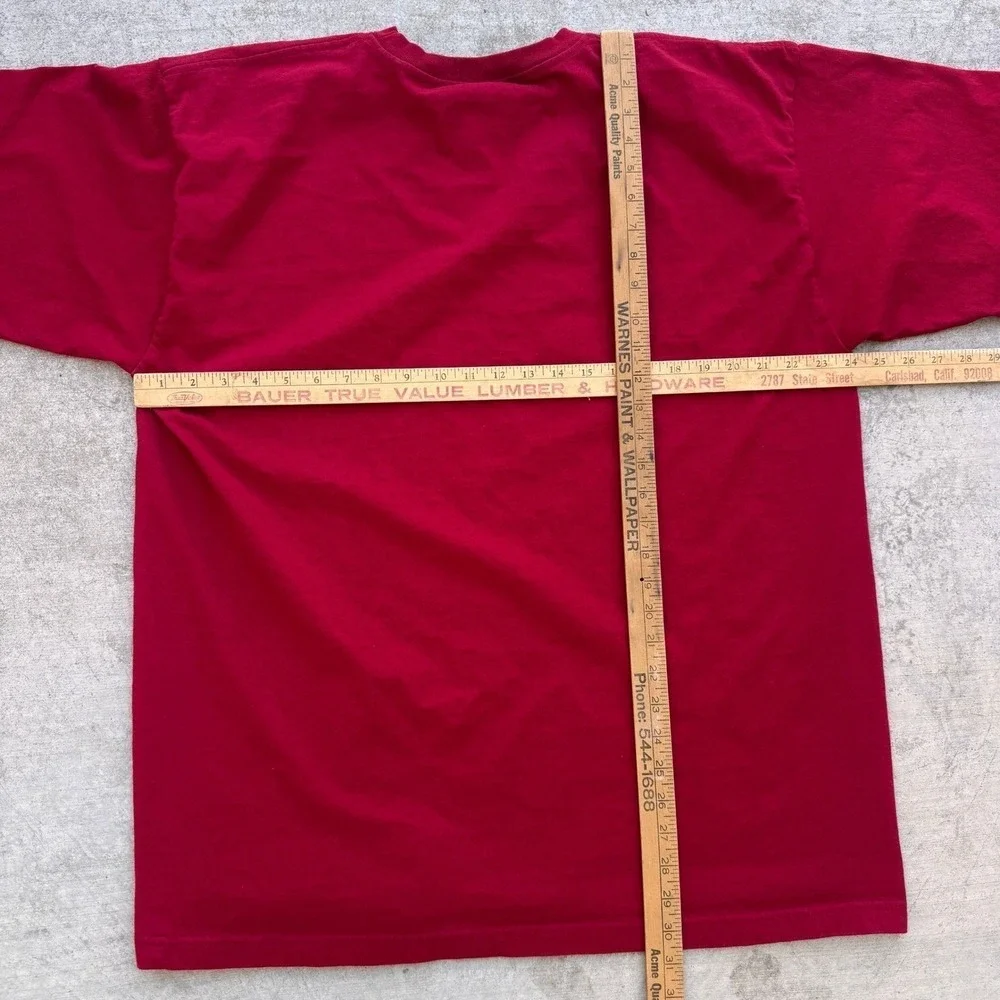 RARE Patagonia Beneficial Ts Vintage Surf 1999 Dragon Graphic Shirt Red XL USA